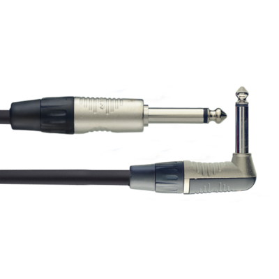 Stagg N-Series Instrument Cable - Straight/ 90° 3M 10 ft