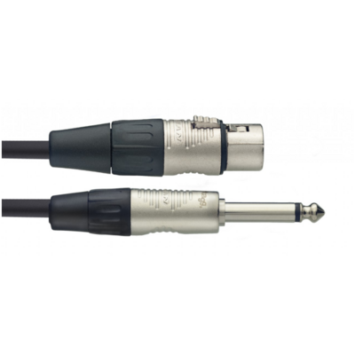 Stagg N-Series Microphone Cable, XLR/jack 1M 3 ft
