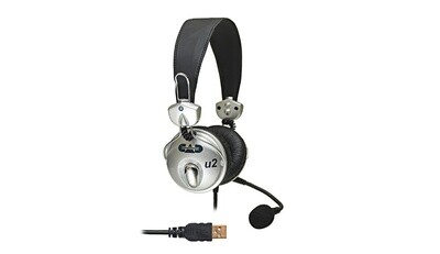 CAD USB Stereo Headphones w/Cardioid Condenser Microphone