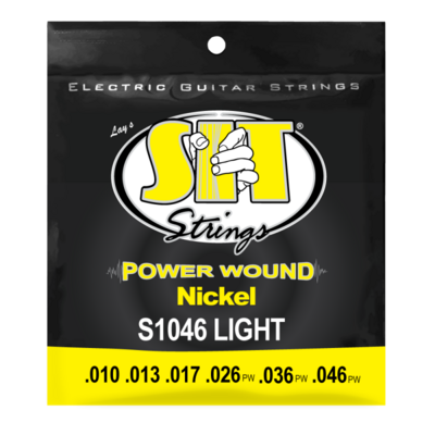 SIT S1046 Power Wound Nickel Light Electric 10-46