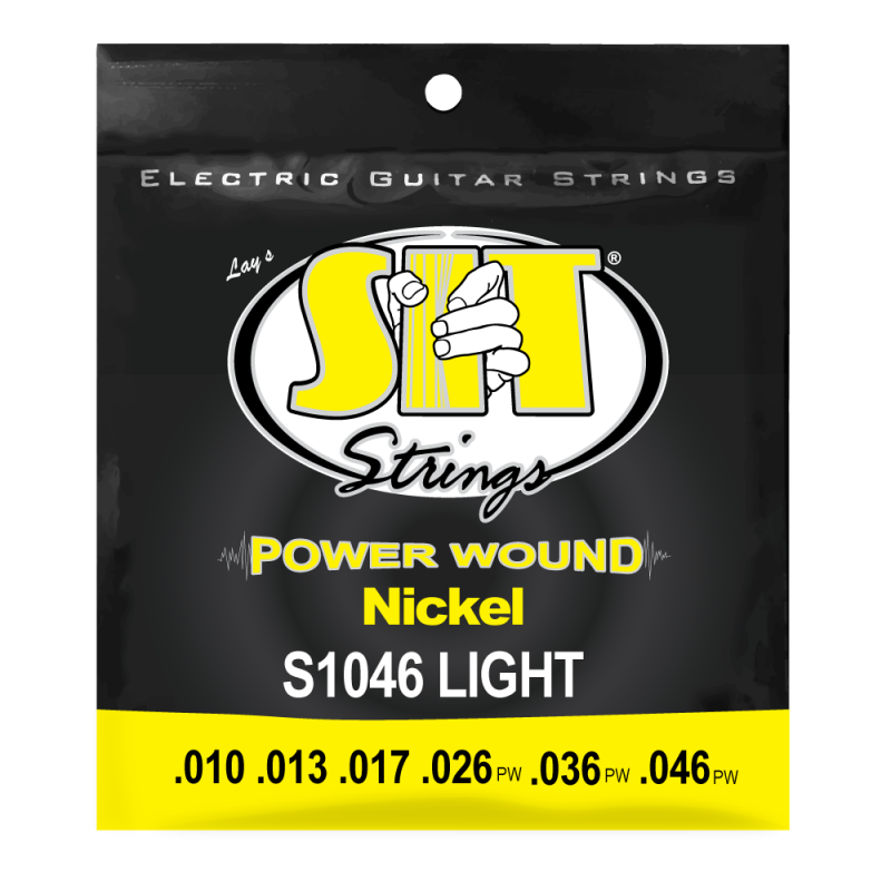 SIT S1046 Power Wound Nickel Light Electric 10-46