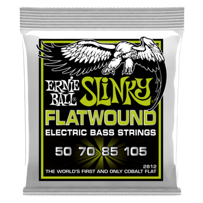 Ernie Ball 2812 Regular Slinky Flatwound Bass 50-105 Gauge