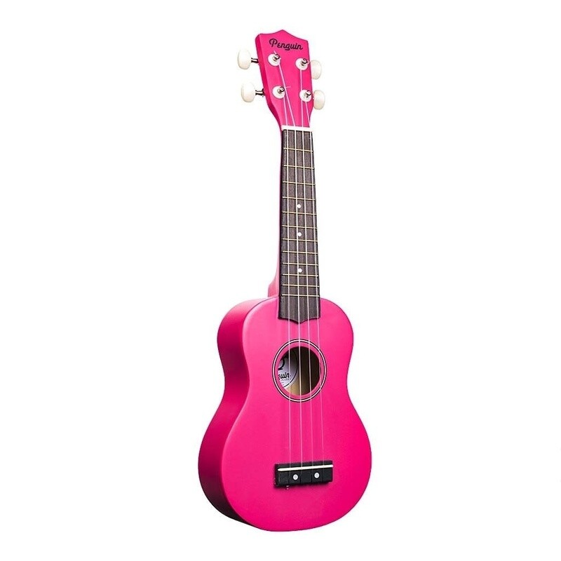 Penguin Tropical Soprano Ukulele Pink