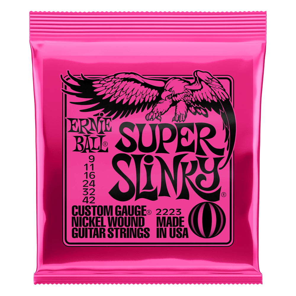 Ernie Ball 2223 Super Slinky Nickel Wound Electric - 9-42 Gauge