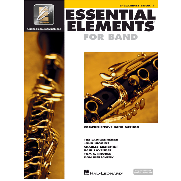 Essential Elements for Band – Bb Clarinet Book 1 with EEi