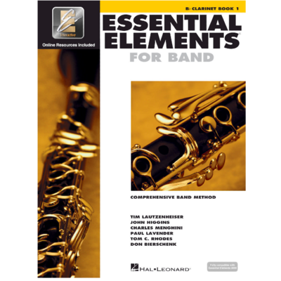 Essential Elements for Band – Bb Clarinet Book 1 with EEi