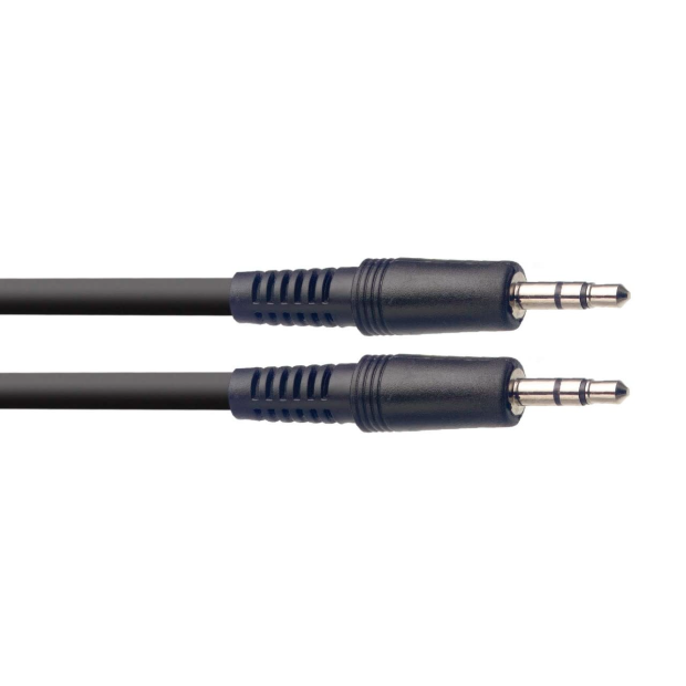 Stagg Audio Cable, Mini Jack/Mini Jack (m/m), 2 m (6')