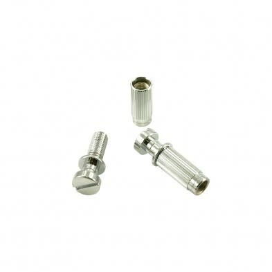 WD® 4 Piece Stop Tailpiece Stud & Insert Set With USA Threads Chrome