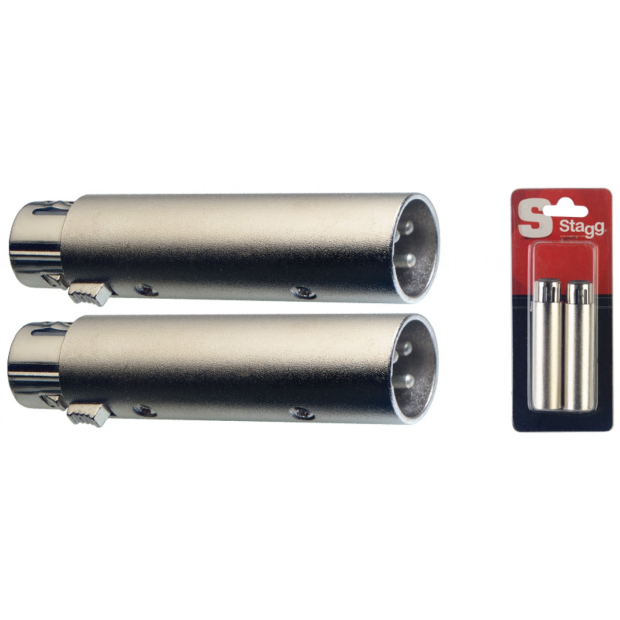 Stagg 2x Symetrical Female XLR/Symetrical Male XLR Polarity Reverser