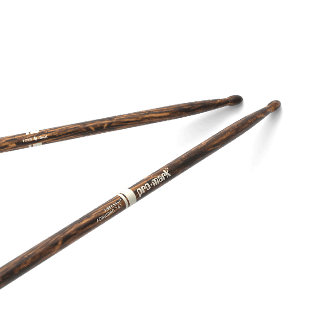 Promark Classic Forward 747 Firegrain Hickory Oval Wood Tip Drumstick