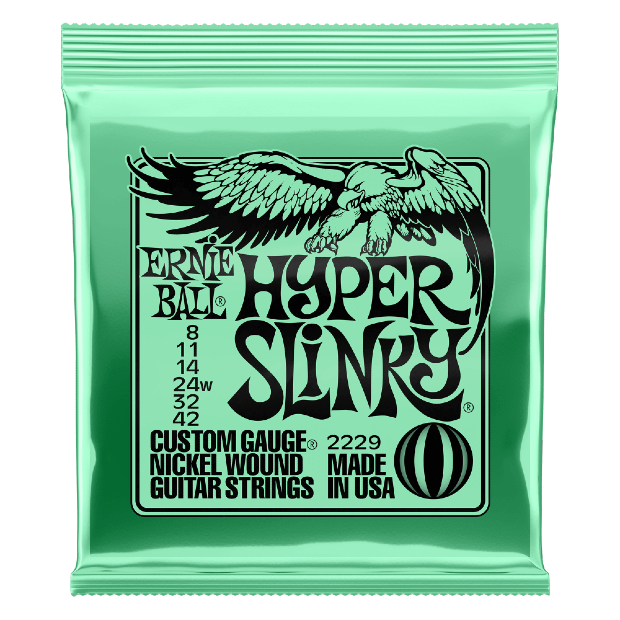 Ernie Ball 2229 Hyper Slinky Nickel Wound Electric - 8-42 Gauge