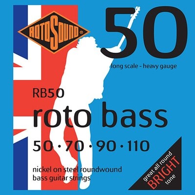 RotoSound RB50 Nickel Roto Bass Strings Heavy 50-110