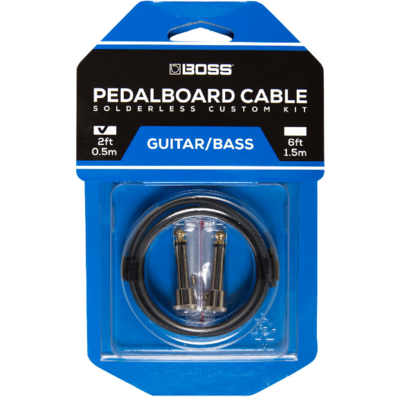 Boss Solderless Pedalboard Cable Kit 2 ft. - Store Demo Model