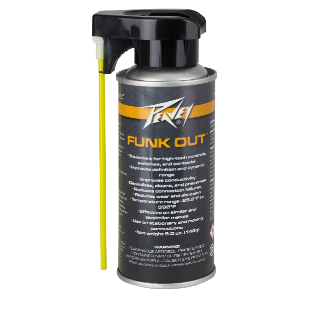 Peavey Funk Out™ High-Tech Control Cleaner