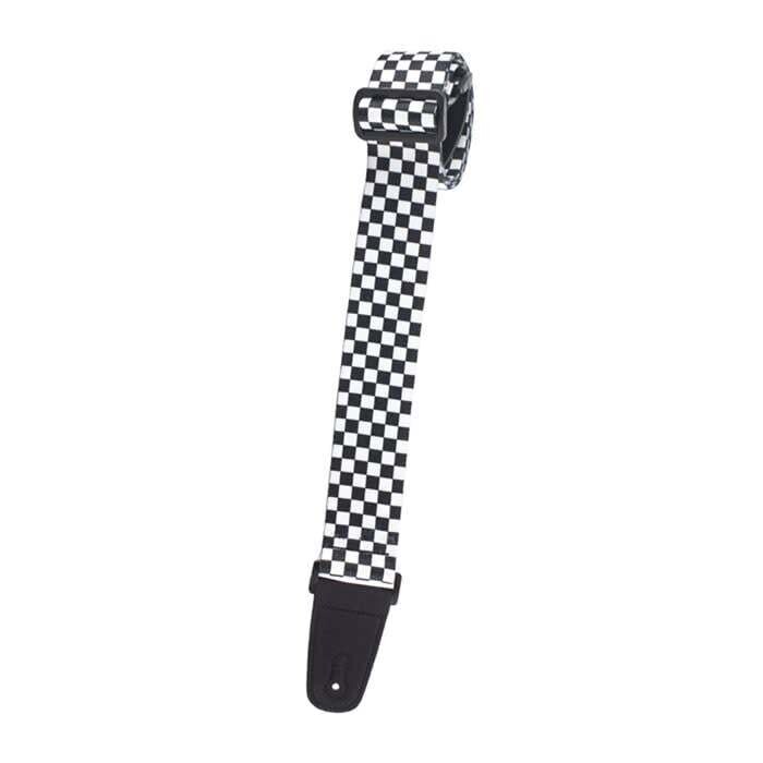 Henry Heller Artist Series Sublimation Guitar Strap Checkerboard