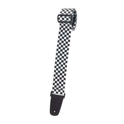 Henry Heller Artist Series Sublimation Guitar Strap Checkerboard