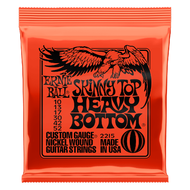 Ernie Ball 2215 Skinny Top Heavy Bottom Slinky Nickel Wound Electric - 10-52 Gauge