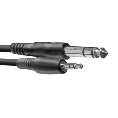 Stagg Audio Cable, Jack/Mini Jack (m/m), 3 m (10')