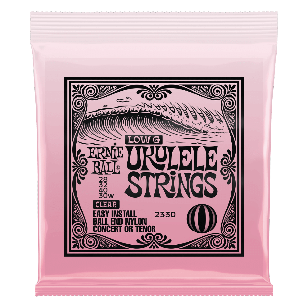 Ernie Ball 2330 Nylon Ball End Ukulele Strings w/Wound G