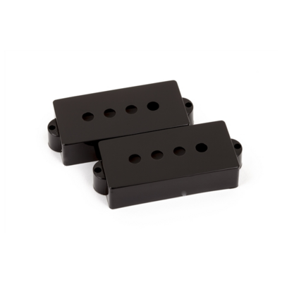 Fender Pickup Covers, Pure Vintage Precision Bass® Black (2)