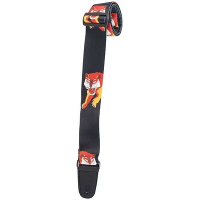 Henry Heller Artist Series Sublimation Guitar Strap Lion