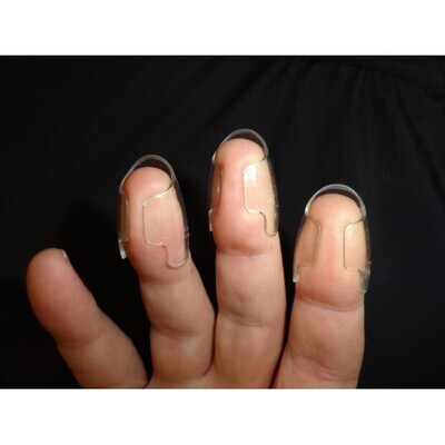 Fred Kelly Poly Freedom Finger Picks 3 Pack Small