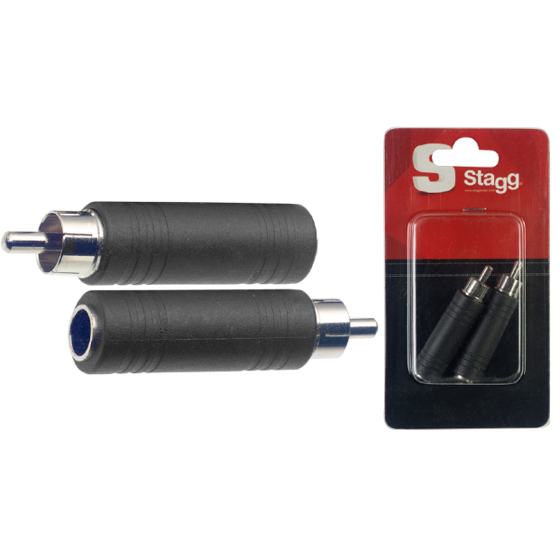 Stagg Female Phone-Plug/Male RCA Adaptor 2 Pack