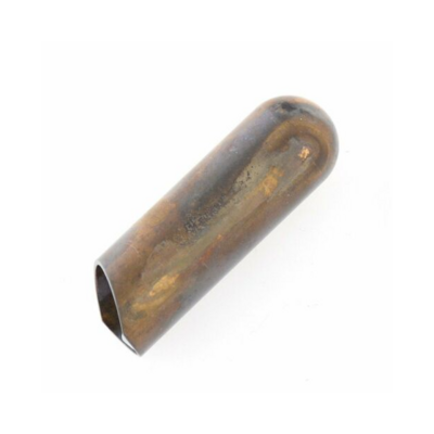 The Rock Slide Aged Brass Balltip Guitar Slide Large