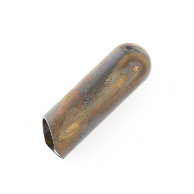 The Rock Slide Aged Brass Balltip Guitar Slide Large