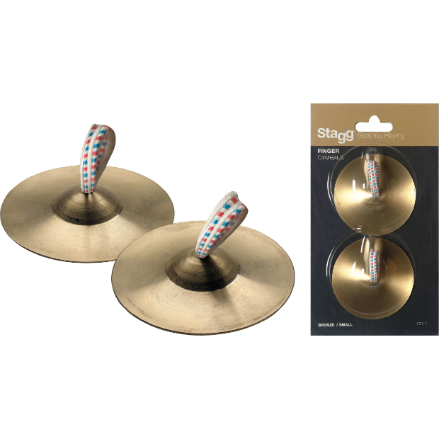 Stagg  Brass Finger Cymbals Pair