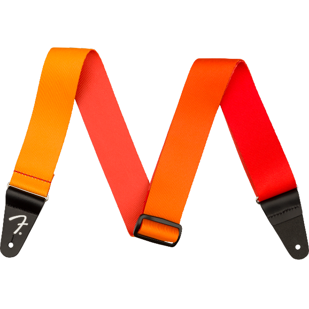 Fender  Ombré Strap, Tequila Sunrise, 2"