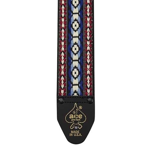Ace Vintage Reissue Guitar Strap - Bohemian Blue