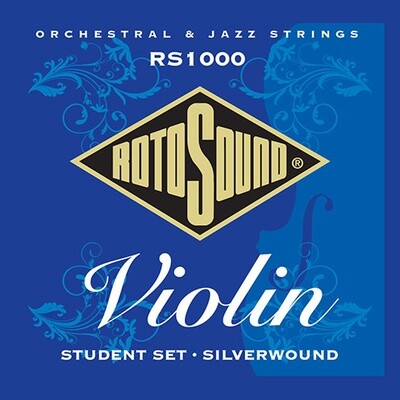 RotoSound RS1000 Student Violin Student Silver