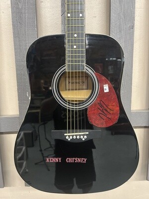 Kenny Chesney Autographed Acoustic Guitar w/COA Global Authorities