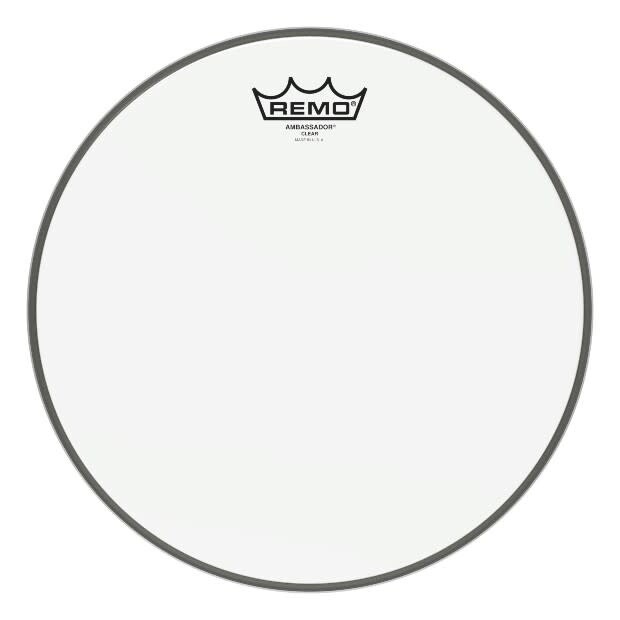 Remo BA-0312-00 Ambassador Clear Drumhead. 12