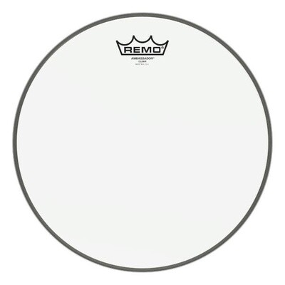 Remo BA-0312-00 Ambassador Clear Drumhead. 12
