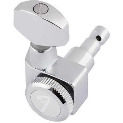 Fender Locking Stratocaster®/Telecaster® Staggered Tuning Machines (Polished Chrome) (6)
