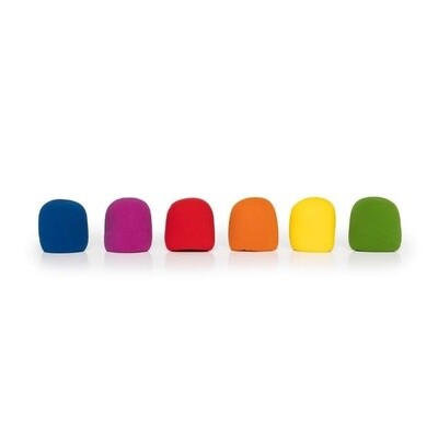 Stagg Microphone Windscreen (SM58 Type) 6 Pack Colors