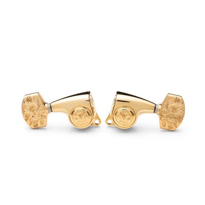Gotoh Luxury Tuners 21:1 - 6-String, Polished Gold