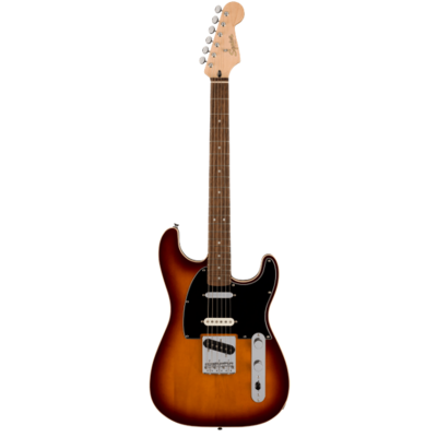 Squier Paranormal Custom Nashville Stratocaster®, Chocolate 2-Color Sunburst