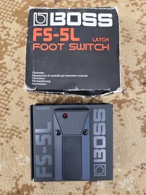 Boss FS-5L Latch Foot Switch (used)