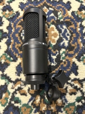 Audio-Technica AT2020 Cardioid Medium-Diaphragm Condenser Microphone (Used)