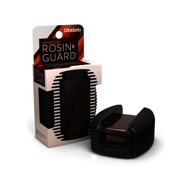 D'Addario Rosin Guard with Natural Dark Rosin