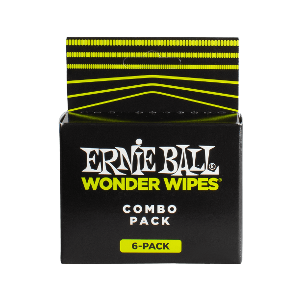 Ernie Ball 4279 Wonder Wipes Multi-Pack 6-Pack