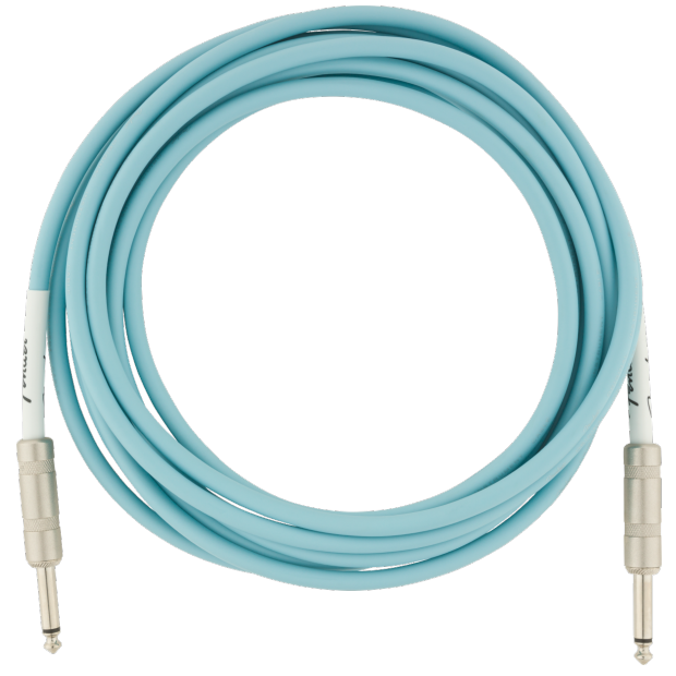 Fender Original Series Instrument Cable, 15', Daphne Blue