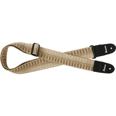 Ibanez GSB50 Standard Braided Guitar Strap Tan