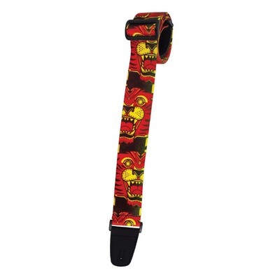 Henry Heller Artist Series Sublimation Guitar Strap Tiger