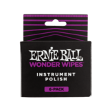 Ernie Ball 4278 Wonder Wipes Instrument Polish 6 Pack