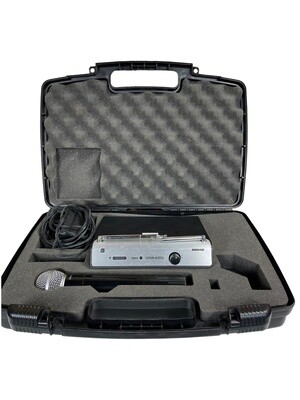 Shure SM58 Wireless Mic w/ T4A-W Diversity Receiver and Hard Case (Used)
