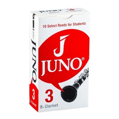 Vandoren JUNO JCR013 Bb Clarinet Reeds #3. (Box of 10)